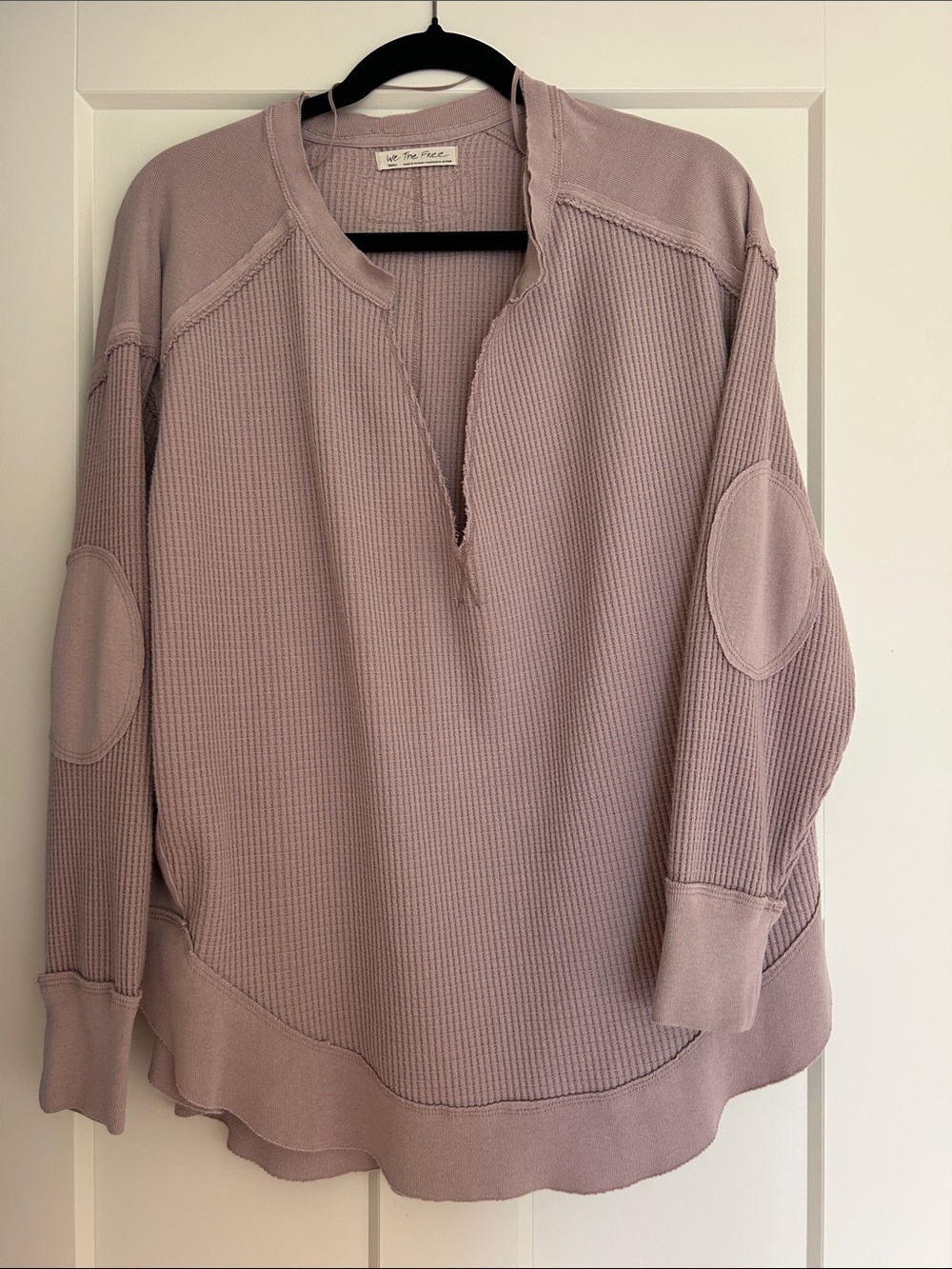We The Free Lavender Henley